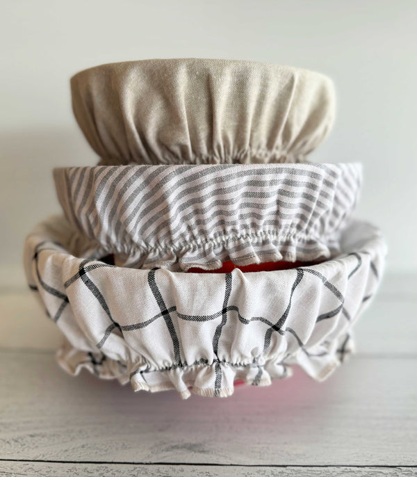 Classic Reusable Bowl Covers- set of three
