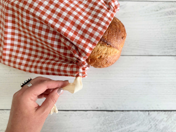 Bag Pattern Diy Linen Bread Bag Reusable Bread Linen Bread Bag