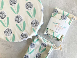 Dandelion Bread Makers Set- bread bag and cover