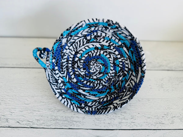 Dynamic Stripes Rope Bowl- 6.5 inches