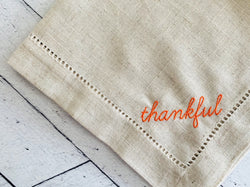 Thankful Cloth Napkins- set of four