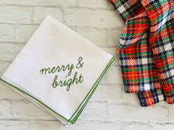 Holiday Flour Sack Towels, set of two